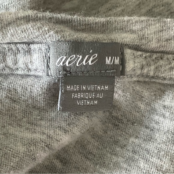 AERIE crop top with tie back, M - Picture 3 of 3